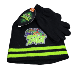 Kids Teenage Mutant Ninja Turtles Winter Hat & Gloves