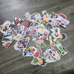 50 Anime Vinyl Stickers