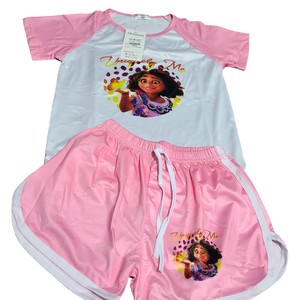 Toddler Encanto's 2 Piece Summer Short Outfit - Size 2/3T
