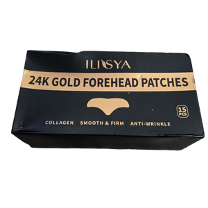24K Gold Forehead Patches - 15 Pack