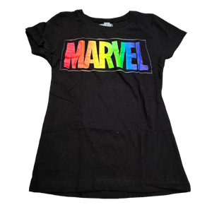 Girl's Marvel T-Shirt - Size 5/6
