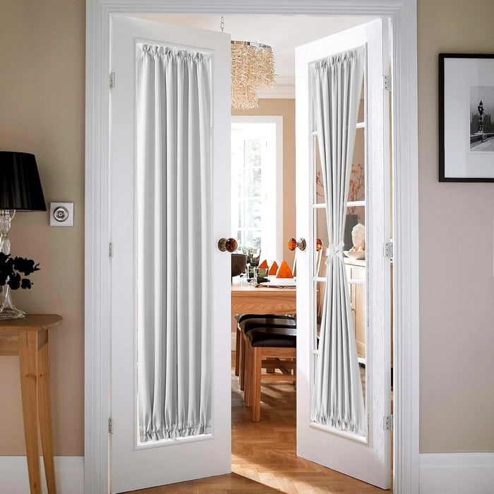 Door Curtains for Door Window, Thermal and Room Darkening Curtains - 1 Panel Only - 25"x80"