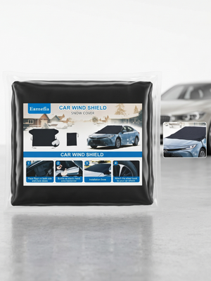 Car Windshield Snow Cover with Case 75"x45" Winter Frost Protector