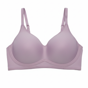 NWT | CINSTRON Purple 3D Daily Wireless Seamless Comfort Shaper Bra | Large