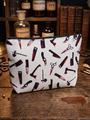 Makeup Bag - Bloody Knives