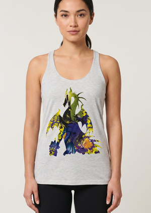 NWOT | Disney Maleficent Dragon Graphic Tank Top | Racerback | Size Large