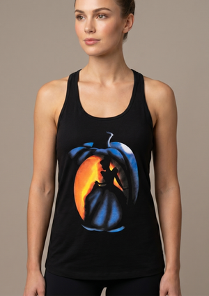 NWOT | Disney Cinderella Pumpkin Graphic Tank Top | Racerback | Size Medium