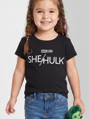 NWOT | Marvel Studios She-Hulk Graphic T-Shirt | Next Level Apparel | Black | 3/4