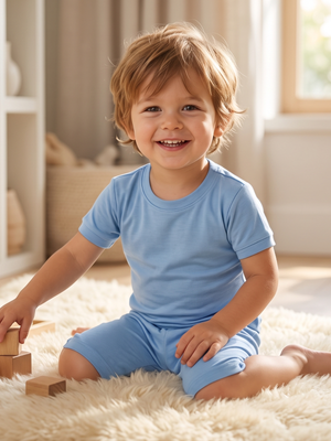 NWT | 2-Piece Cloud-Soft Bamboo Viscose Pajama Set | Blue | 3T