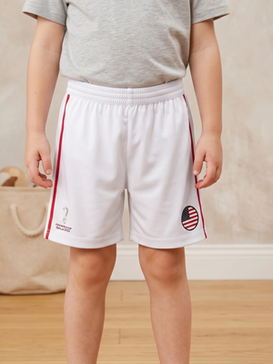NWT FIFA World Cup Qatar 2022 USA Team Official Licensed Boys Shorts | 5/6