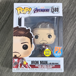 Iron Man Pop Figure - Glows In The Dark