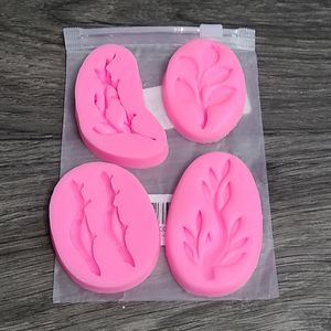 4 Tree Branch Fondant Silicone Molds
