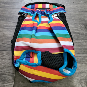 Rainbow Pet Carrier Backpack - Small