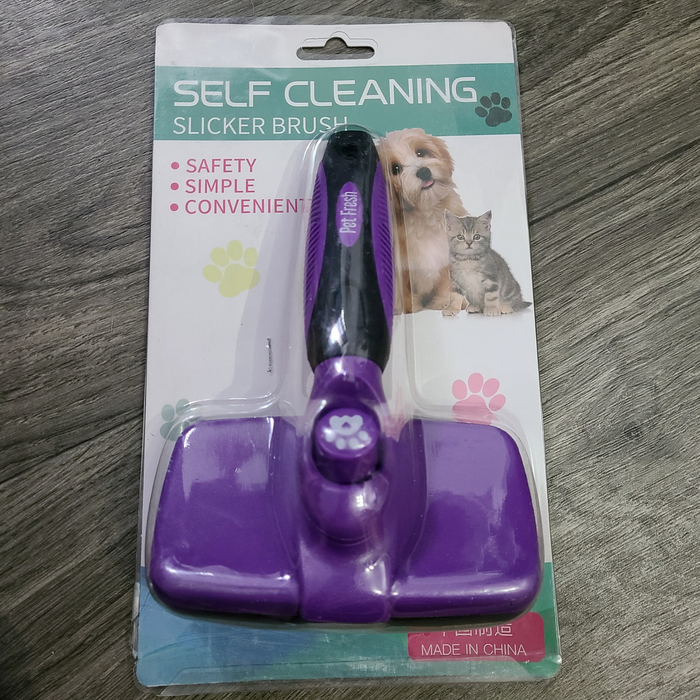 Self Cleaning Sicker Pet Brush