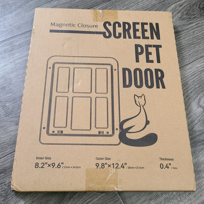Magnetic Closure Screen Pet Door