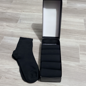 Men's Black Dress Socks - 7-9