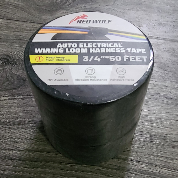 Auto Electrical Wiring Loom Tape - 3/4" - 50ft