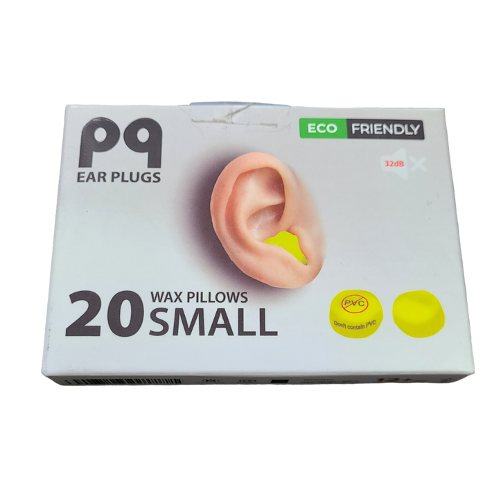 20 Piece Small Wax Pillow Ear Plugs