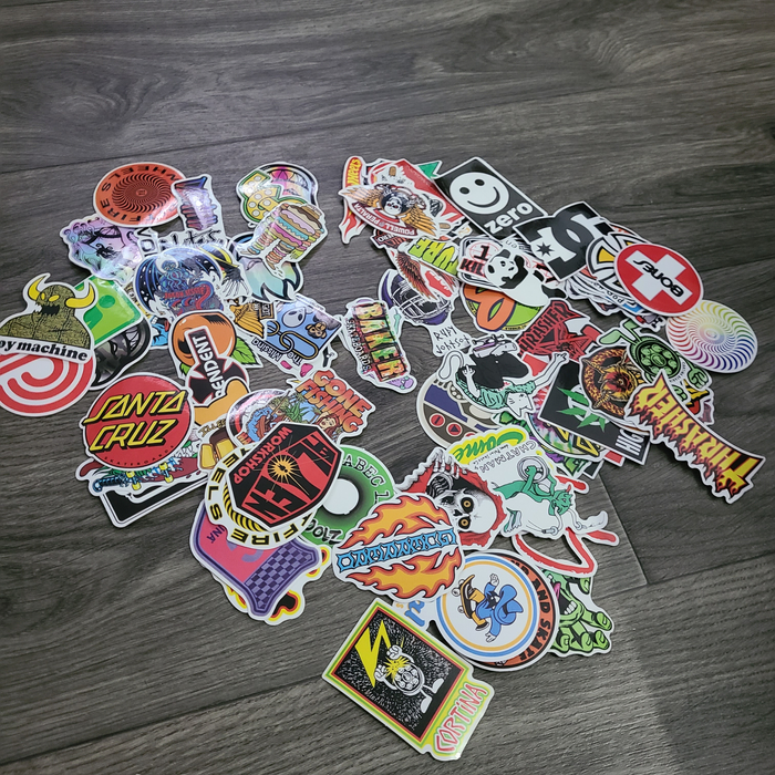 100 Assorted Vinyl Stickers