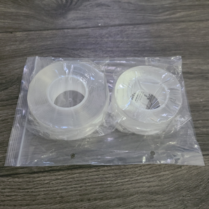 2 Rolls Clear Sided Tape