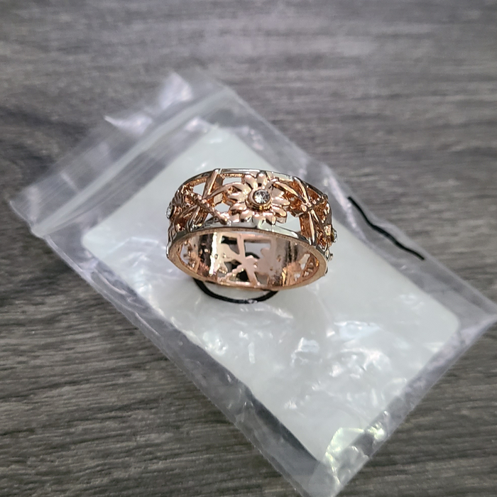 Rose Gold Fashion Ring - 2 Sizes Available