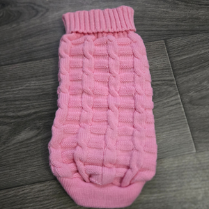 Pink Dog Sweater - Large
