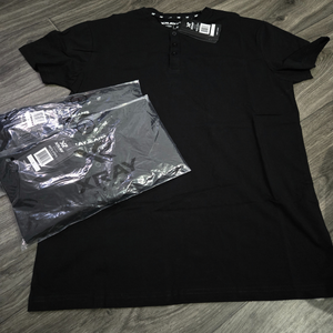 3 Men's Black T-Shirts - Large - True Fit