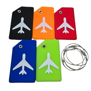 5 Travel Tags - Label Cards Included