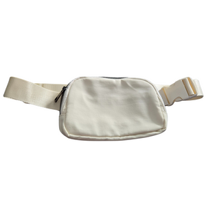 Women's Crossbody Belt Bag with Adjustable Strap - 1L - Pink - Blue -Brown - Cream