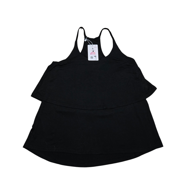 Women's Black Summer Tank top - S