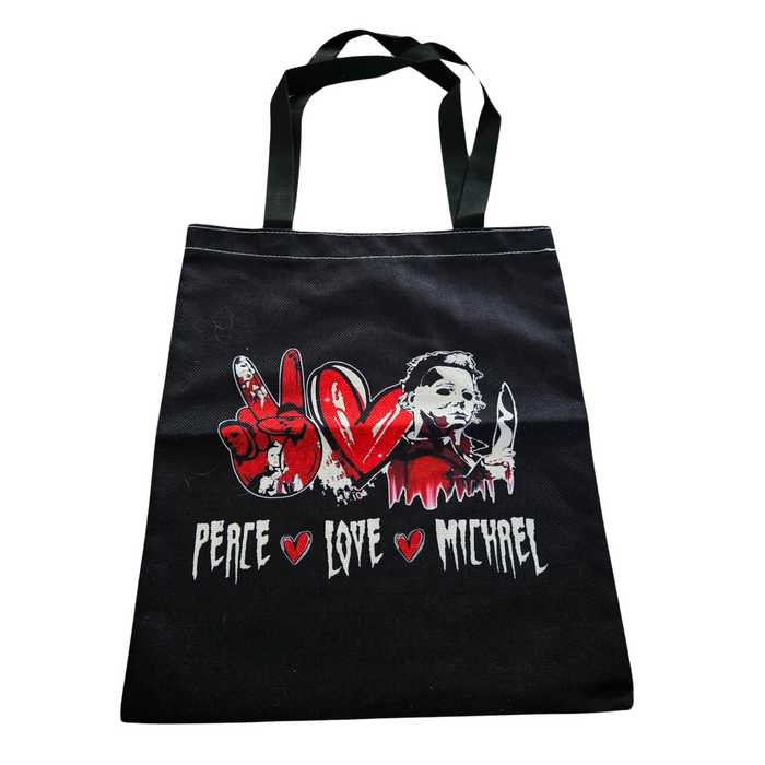 Michel Myers Canvas Tote Bag