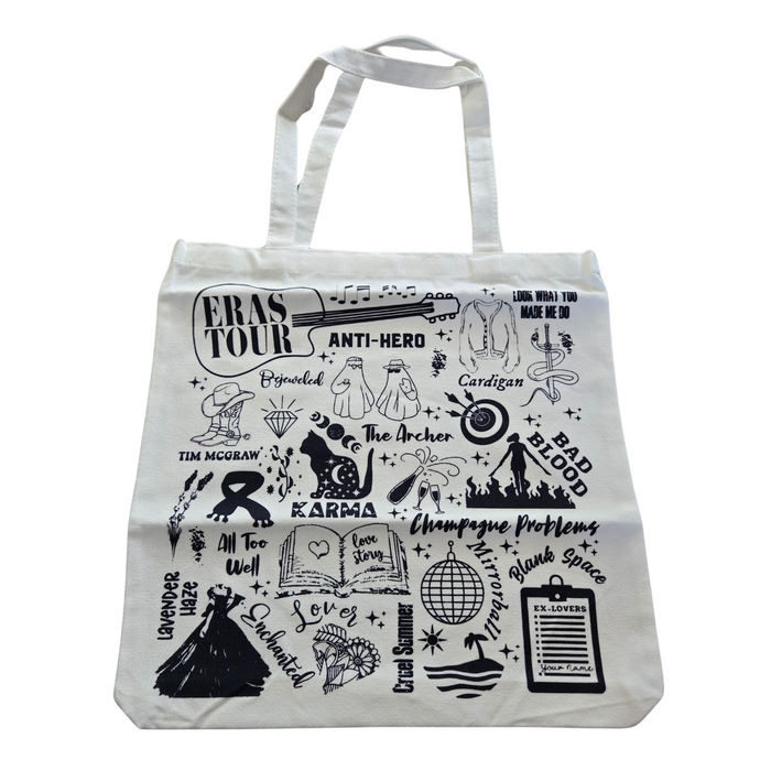 Taylor Swift Canvas Tote Bag