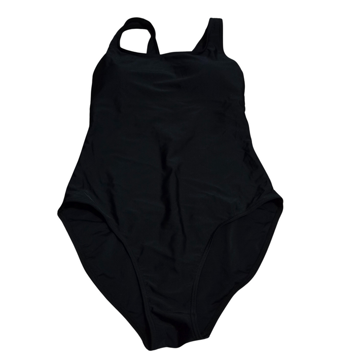 Women's 1 Piece Black Bathing Suit - Small