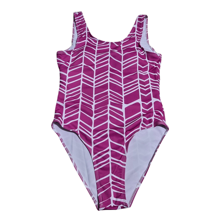 Women's 1 Piece Pink Bathing Suit - Small