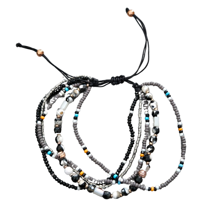Women's Beaded Adjustable Bracelet