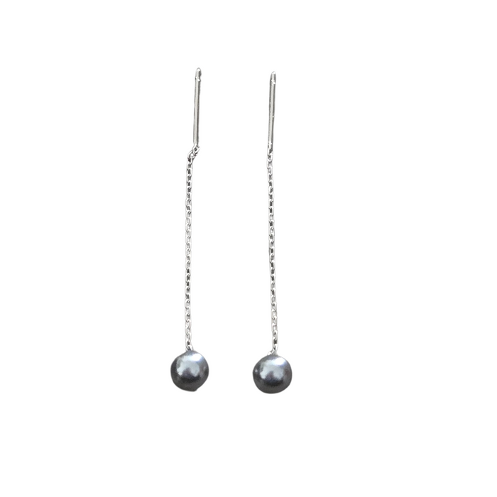 Pearl Threading Earrings