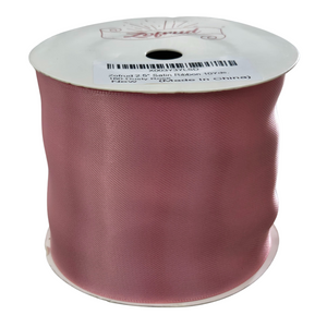 Dusty Rose 2.5" Sating Ribbon - 10 Yards