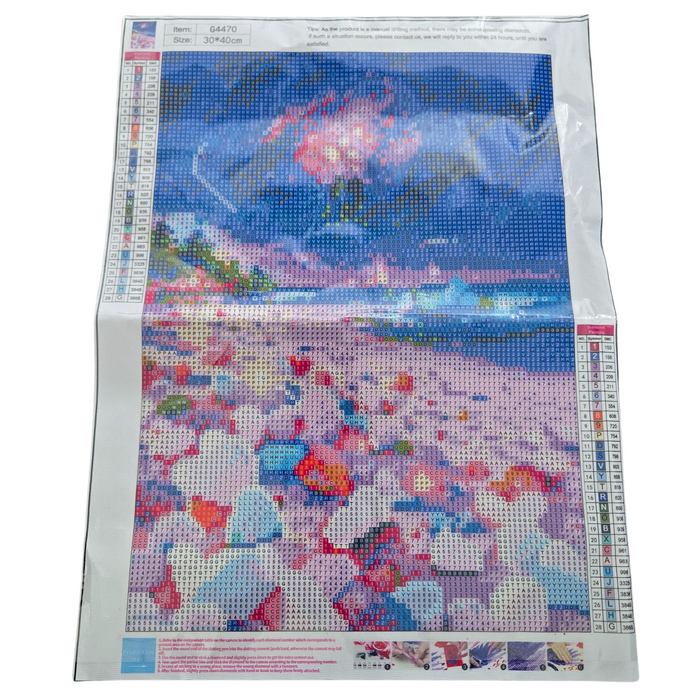 Beach Theme Diamond Art