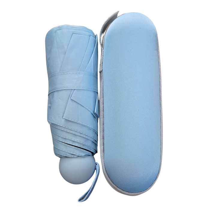 Blue Umbrella With Storage Case