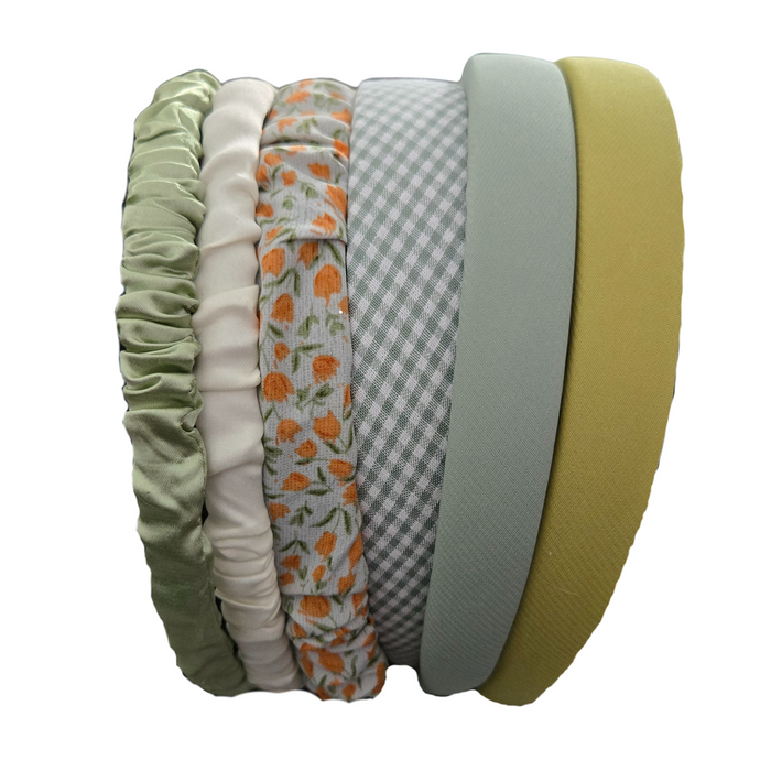 6PK Different Designs Headbands