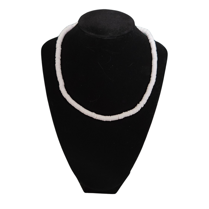 White Puka Shell Necklace