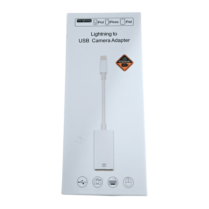 Lightning to USB Camera Adapter