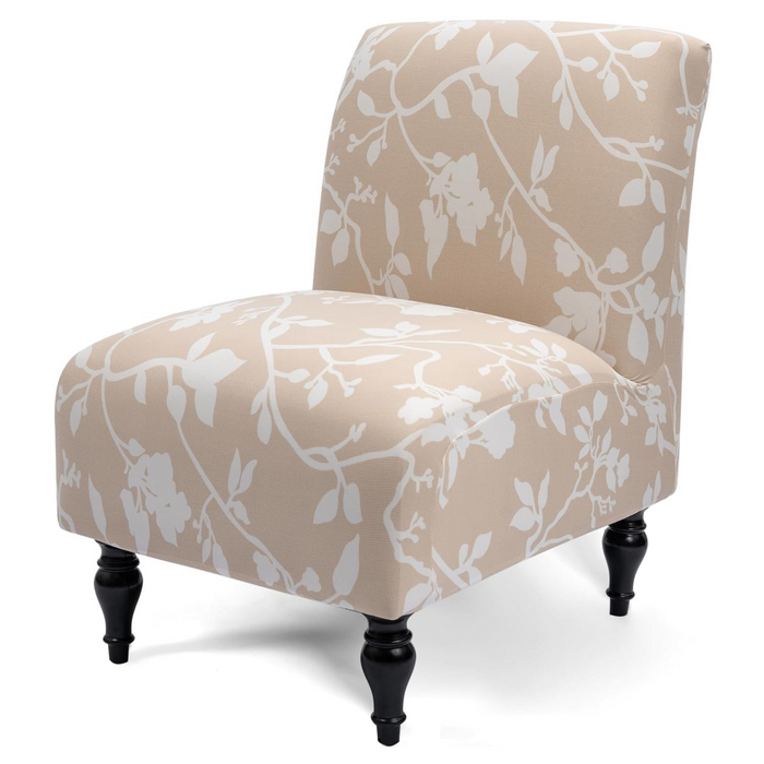 Armless Accent Slipper Chair Cover Slipcover