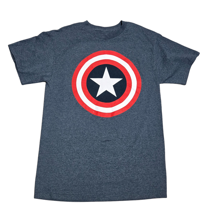 Men's Captain America Marvel T-Shirt - Medium