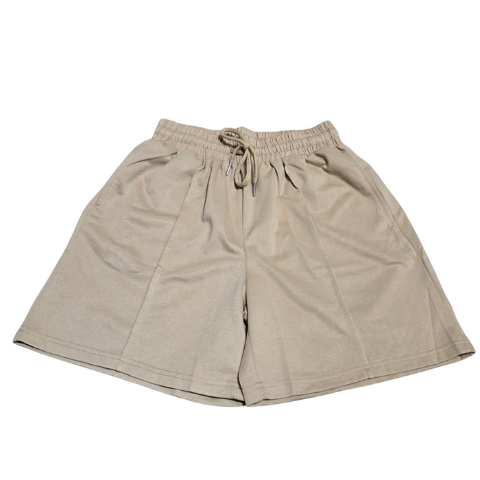 Women's Casual Beige Shorts - S & 3XL