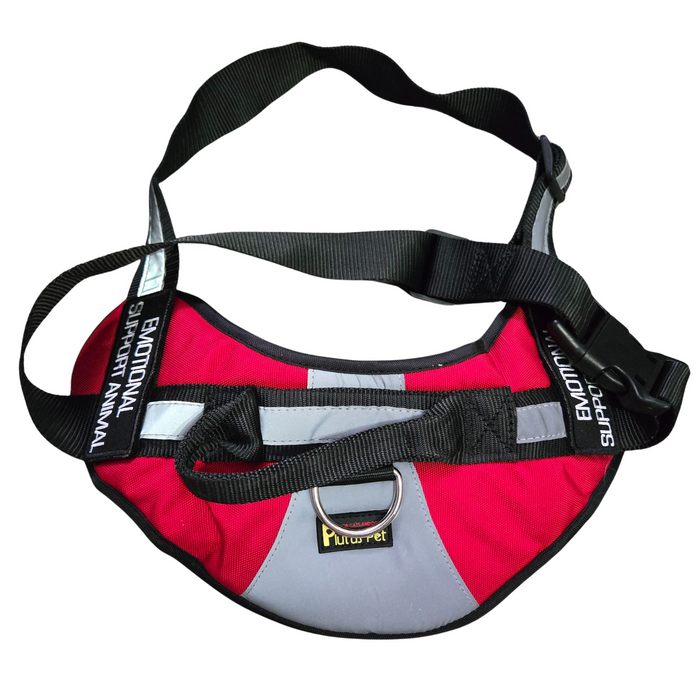 Red Emotional Support Dog Harness  - Large
