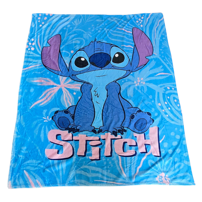 Stitch Disney Fleece Blanket - 50"x60"