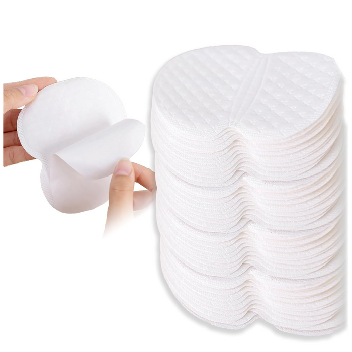 100 Pcs Underarm Sweat Pads, Disposable Underarm Sweat Pads for Women and Men