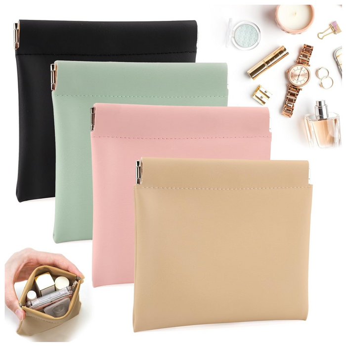 Small Makeup Bag for Purse, Mini Portable Cosmetic Bags