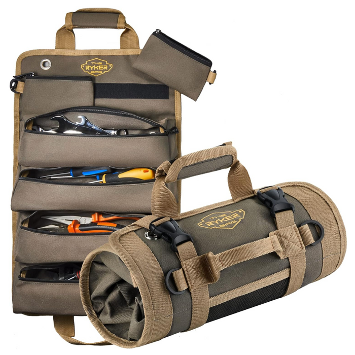 The Ryker Bag Tool Organizers. Small Tool Bag With Detachable Pouches